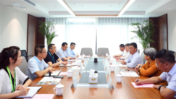 臨夏州委常委、宣傳部長王建華一行來甘肅文旅集團推介洽談文旅項目
